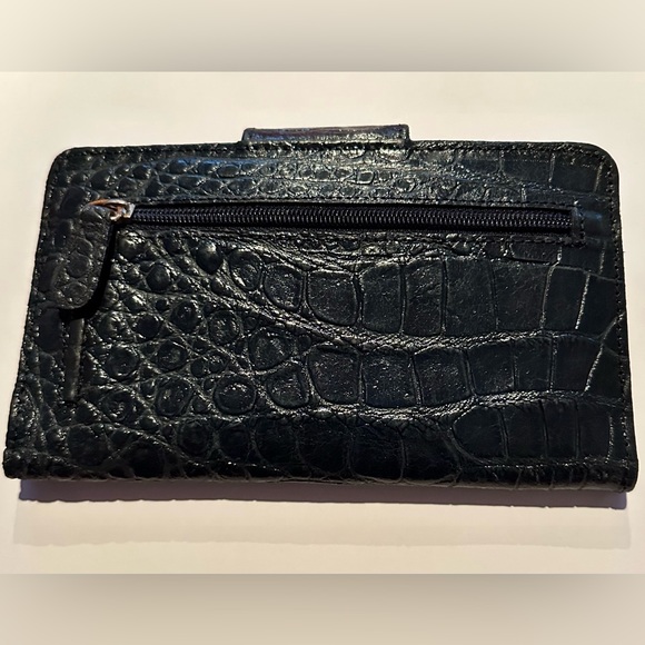 COPY - Authentic Veari Crocodile leather wallet - Picture 3 of 6